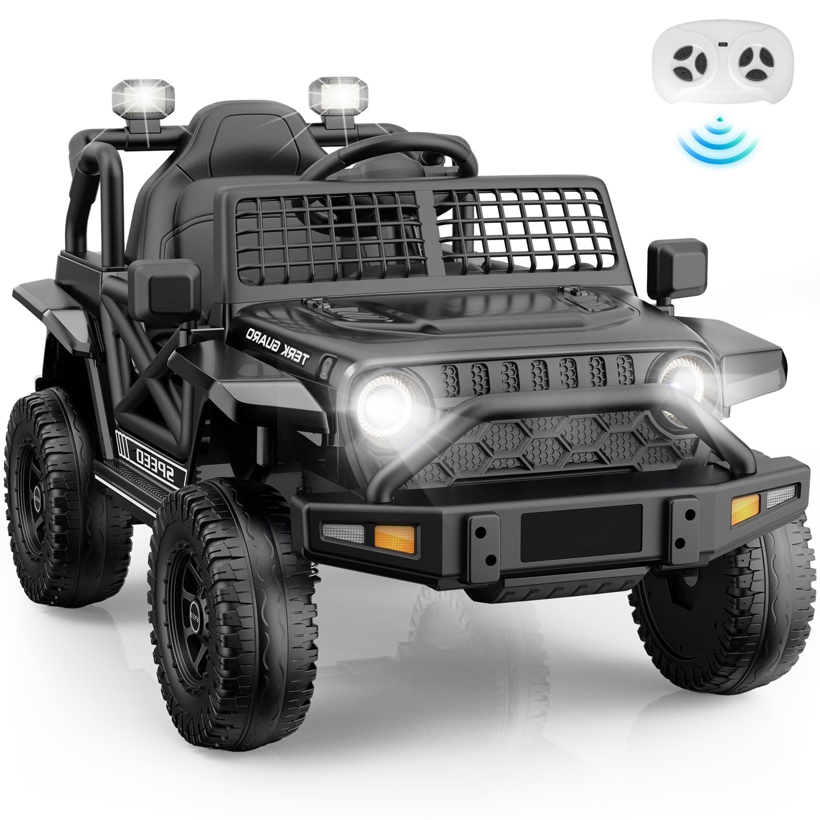 YTKUS 12V 7AH Ride on Truck, Battery Operated Toy Car for Toddlers with ...