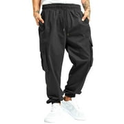 YTONGFAN Prime 2024 Sales Clearance Today Deals Polyester Sweatpants Cold Gear Sweatpants for weatpants Overalls Men 's Cargo Pants Kendrick Sweater Bcg Sweatpants Men