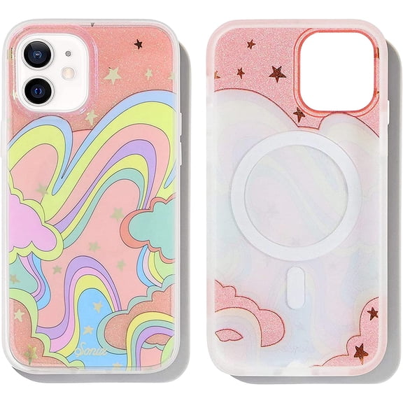 YTRFGH-Case for iPhone 12 / iPhone 12 Pro | Compatible with MagSafe | 10ft Drop Tested | Illusion