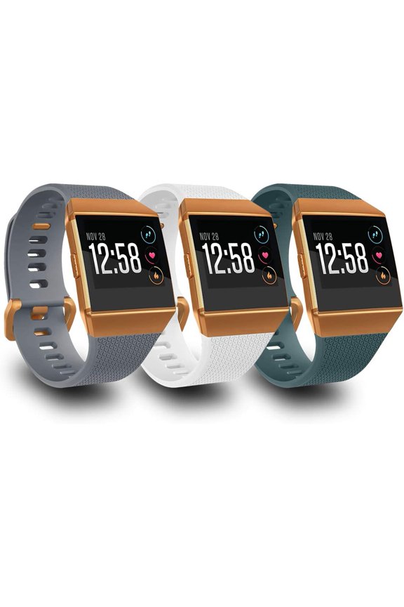 -Compatible Ionic Bands for Men Women Large Small, Replacement Strap Sport Accessory Wristband with Original Design for Ionic Smart Watch