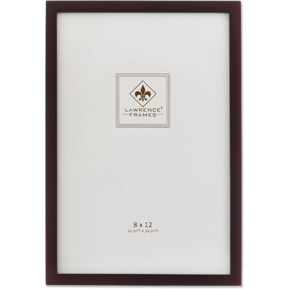 YTRFGH-Lawrence 755982 8-Inch x 12-Inch Wooden Espresso Picture Frame