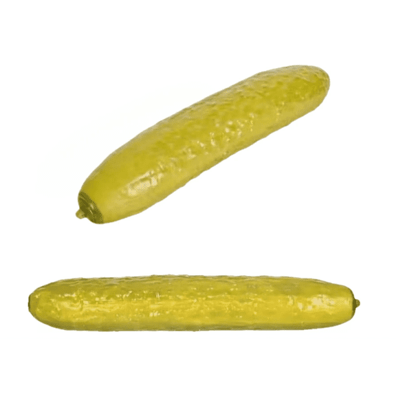 YTTAL Giant Squishy Toys Set - 13.7 Inch Stretchy Banana & 9.8 Inch Realistic Cucumber, Ultra Soft Stress Relief Fidget Toys for Anxiety Relief, Office Desk Decor, Novelty Gag Gifts