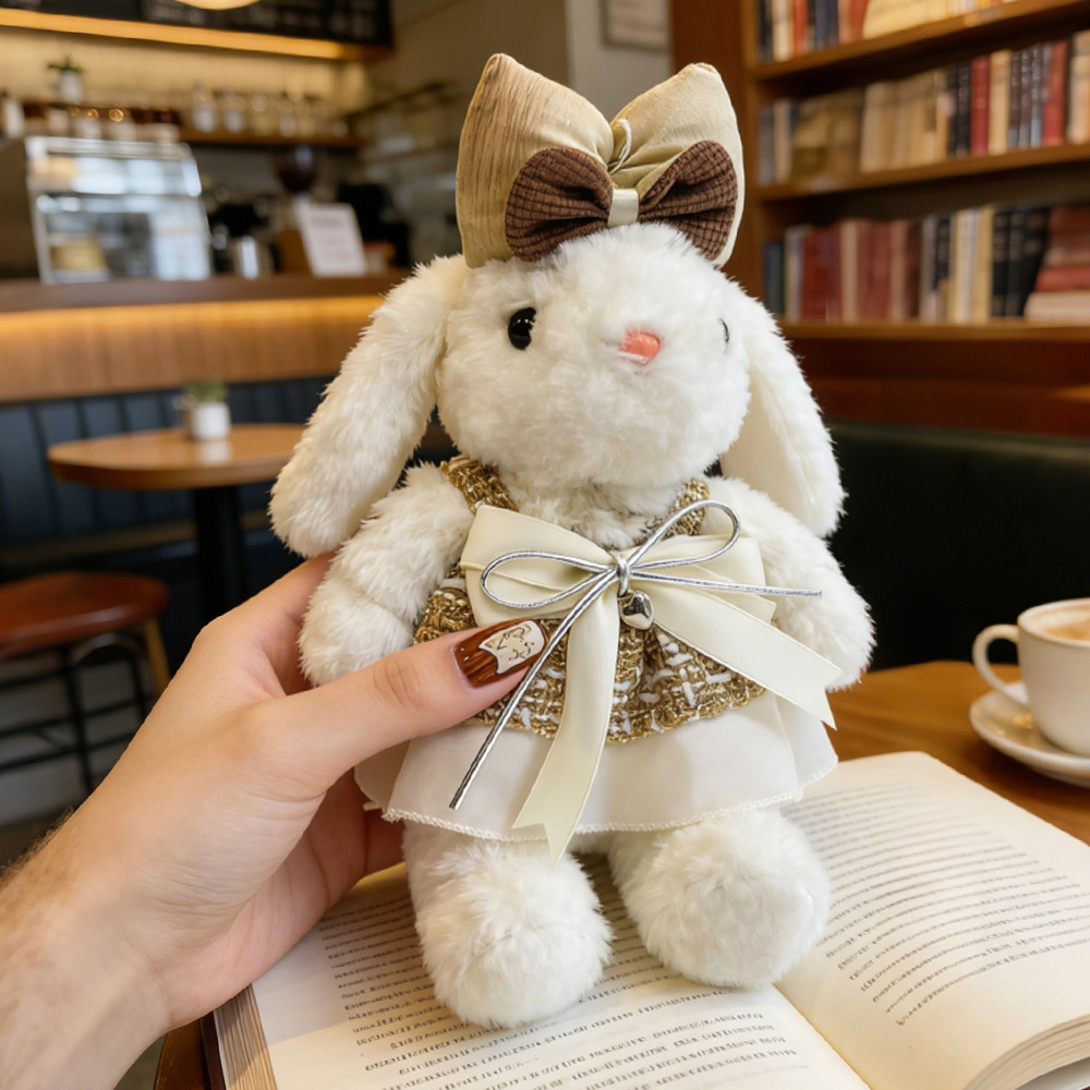 Princess Rabbit Toy YTTAL Soft Fluffy Princess Bunny Plush Doll, Adorable Rabbit with Dress ...
