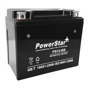YTX12-BS High Performance Power Sports Battery - 12V 12AH