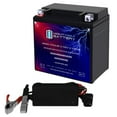 thumbnail image 1 of YTX14-BS Battery Replaces PM14-BS Motorcycle ATV + 12V 1Amp Charger, 1 of 12