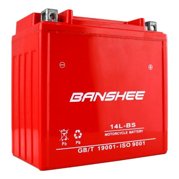 YTX14L-BS AGM Battery for ATV, Snowmobile, Mower, Personal Watercraft