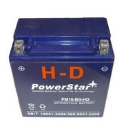 YTX16-BS Motorcycle Battery Suzuki 1500cc VL1500 Intruder C90 T 2001-3YR Warrant