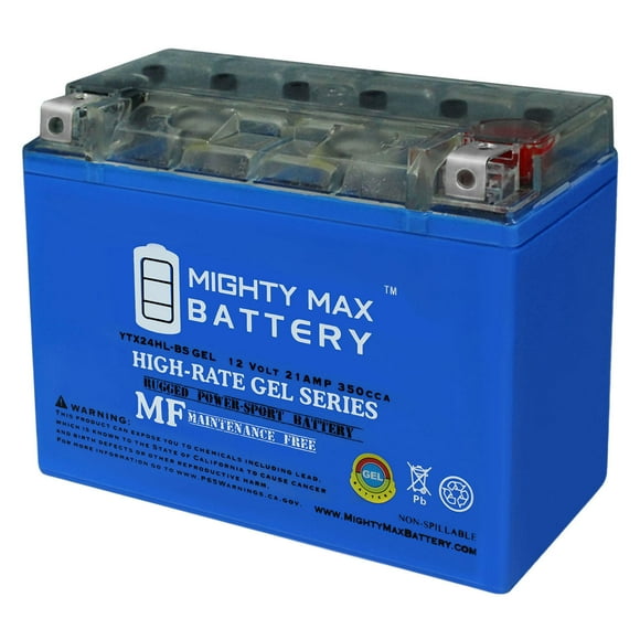 YTX24HL-BS GEL Battery for Harley FL Honda Goldwing Yamaha Indian