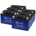 thumbnail image 1 of YTX4L-BS Lithium Replacement Battery Compatible with GT4L-BS Gokart Scooter Moped - 6 Pack, 1 of 14