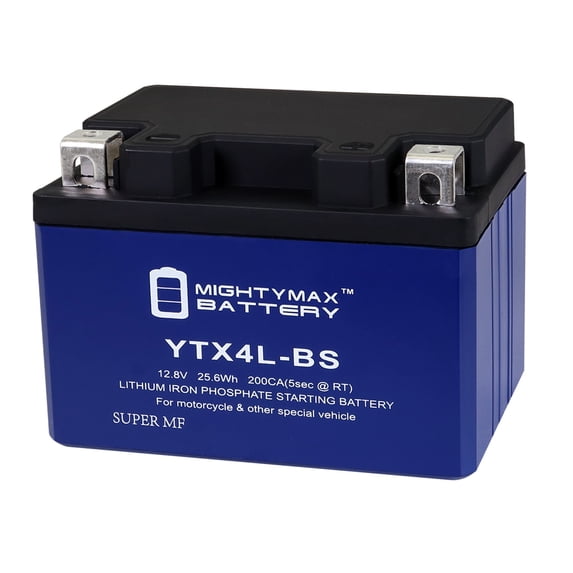 YTX4L-BS Lithium Battery Replaces Bright Way Group YTX4L-BS (FA)