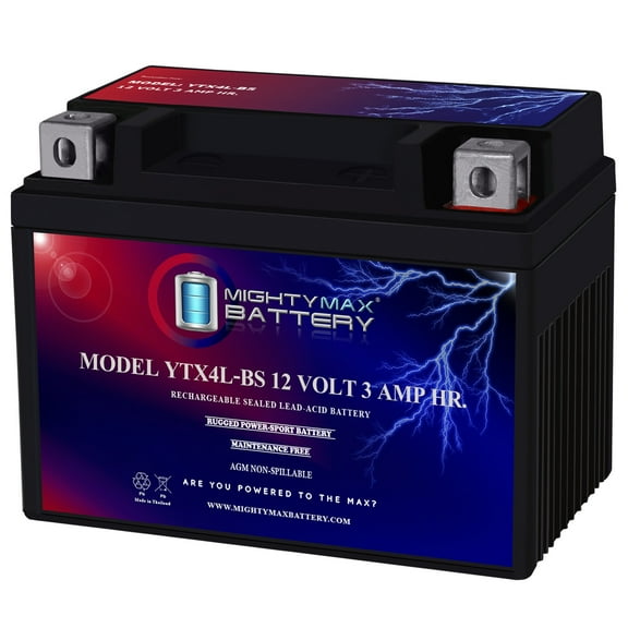 YTX4L-BS SLA Replacement Battery for Snapper All Walk Behind Mowers