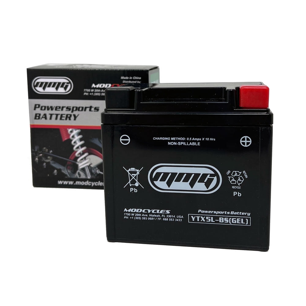YTX5L-BS GEL Battery Factory Sealed Activated 12V 4Ah Motorcycle Scooter ATV