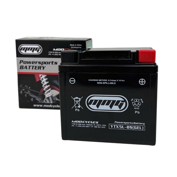 YTX5L-BS GEL Battery Factory Sealed Activated 12V 4Ah Motorcycle Scooter ATV