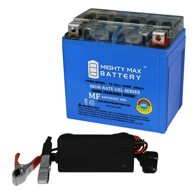 YTX5L-BS GEL Replacement Battery for Honda CRF450X 12-17 12V