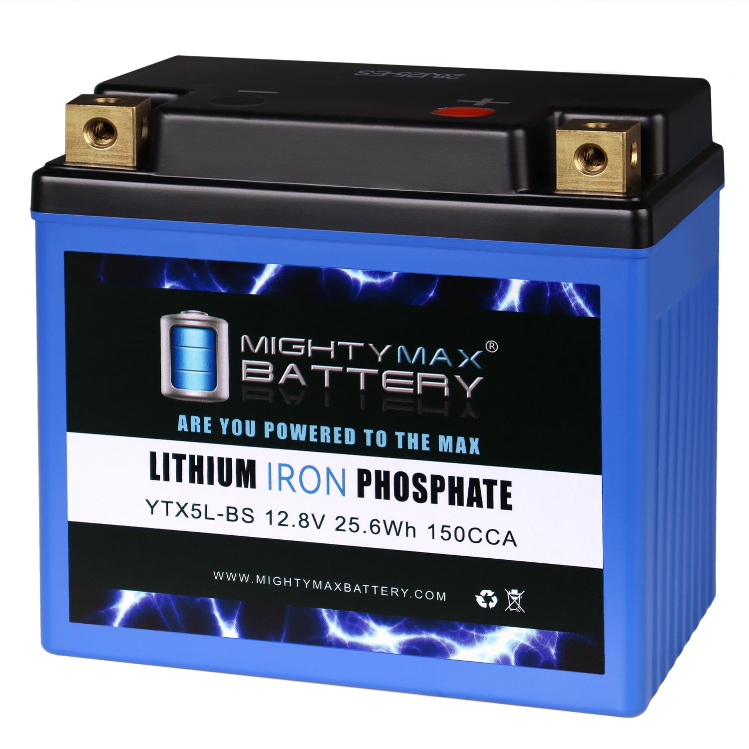 YTX5L-BS Lithium Battery Replaces ATV Moped Scooter Dirt Bike BA02