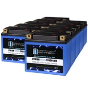 YTX5L-BS Lithium Replacement Battery Compatible with Ditech Motorcycle Deep Cycle - 10 Pack