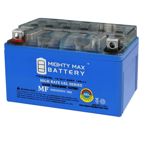 YTX7A-BS GEL Replaces Atomik Hummer SVX 550 TR200 FatCat Agility 50