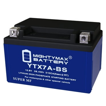 YTX7A-BS Lithium Replacement Battery compatible with Benelli 135 T135 17-22