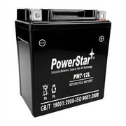 YTX7L-BS PM12-7C 7L-BS Motorcycle Battery Replaces UTX7L by PowerStar