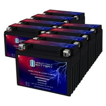 YTX9-BS 12V 8AH Replacement Battery compatible with Honda Scooters CH150 Elite Deep Cycle - 8 Pack