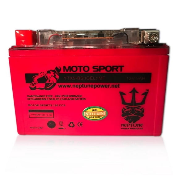 YTX9-BS Dazon RAIDER - MAX (KART) YTX9-BS(iGEL)(MF) SLA Powersport Replacement ATV Battery by Neptune