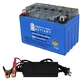 thumbnail image 1 of YTX9-BS GEL Replacement Battery Compatible with Apex ETX9 + 12V 2Amp Charger, 1 of 14