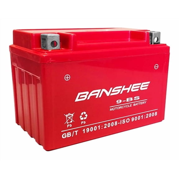 YTX9-BS High Performance Maintenance Free Sealed AGM Motorcycle Battery