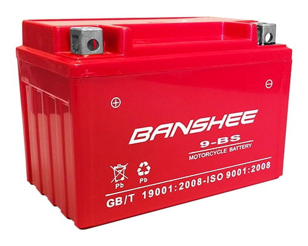YTX9-BS High Performance Maintenance Free Sealed AGM Motorcycle Battery