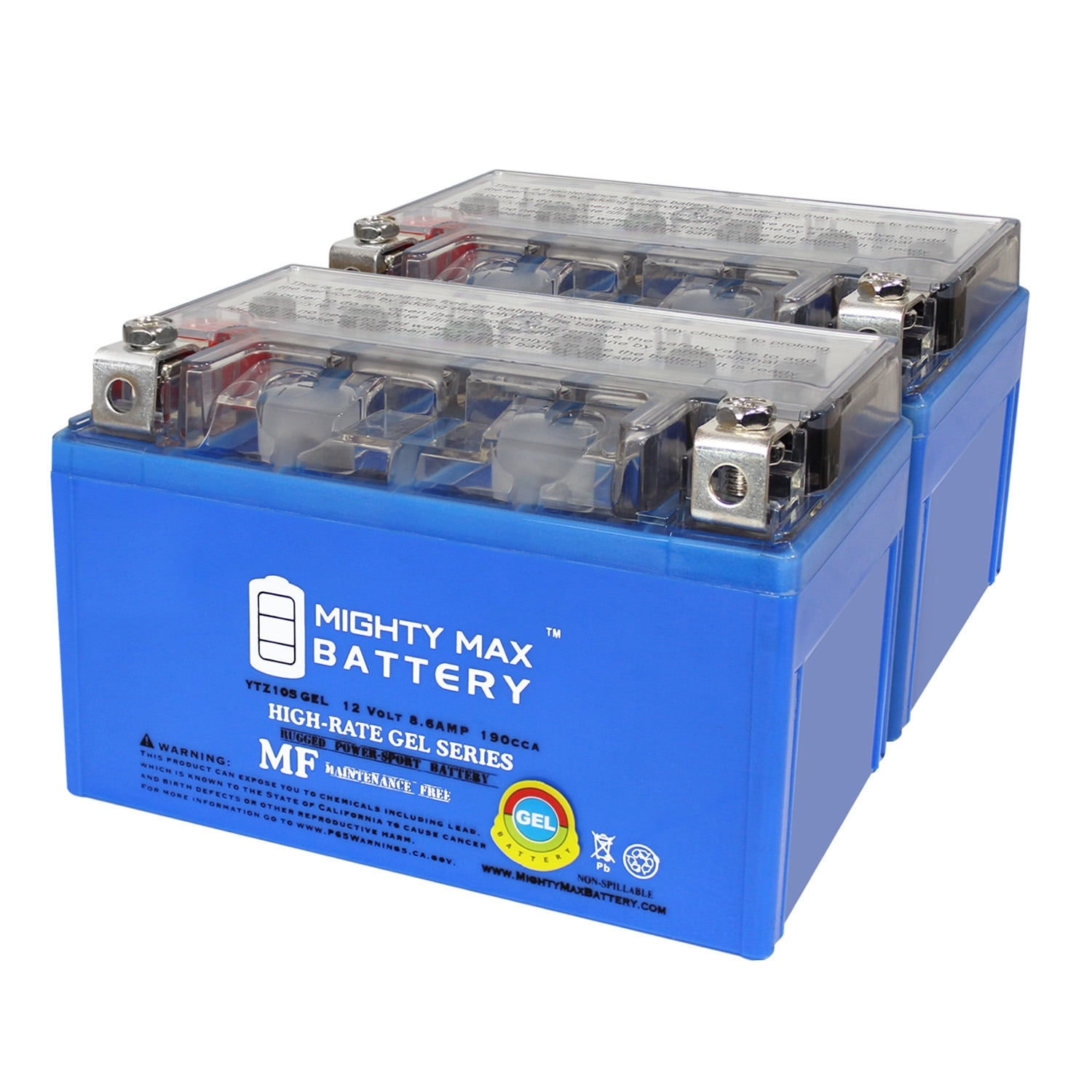 12V 5Ah Gel Battery Maintenance Free - Fits Aprilia RS/RX 50-250, YB4L-B, YTX4L-BS 13 thumbnail image