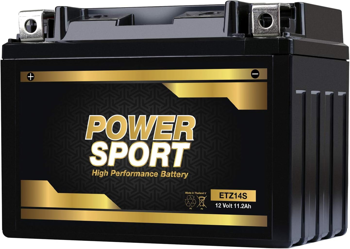 Mighty Max YTZ14S GEL Battery & Charger Kit - 12V 11.2AH For Motorcycles, ATVs, Scooters