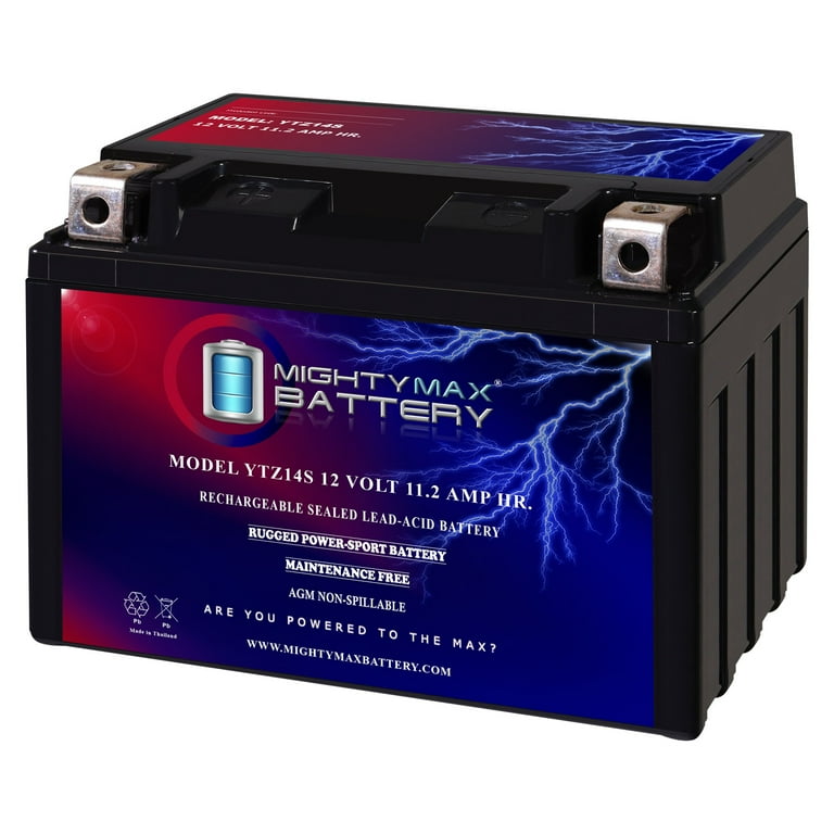 YTZ14S Battery for Honda VT750C2B Shadow Phantom (2010-2012