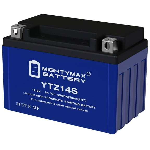 YTZ14S Lithium Replacement Battery compatible with KMG YTZ14S
