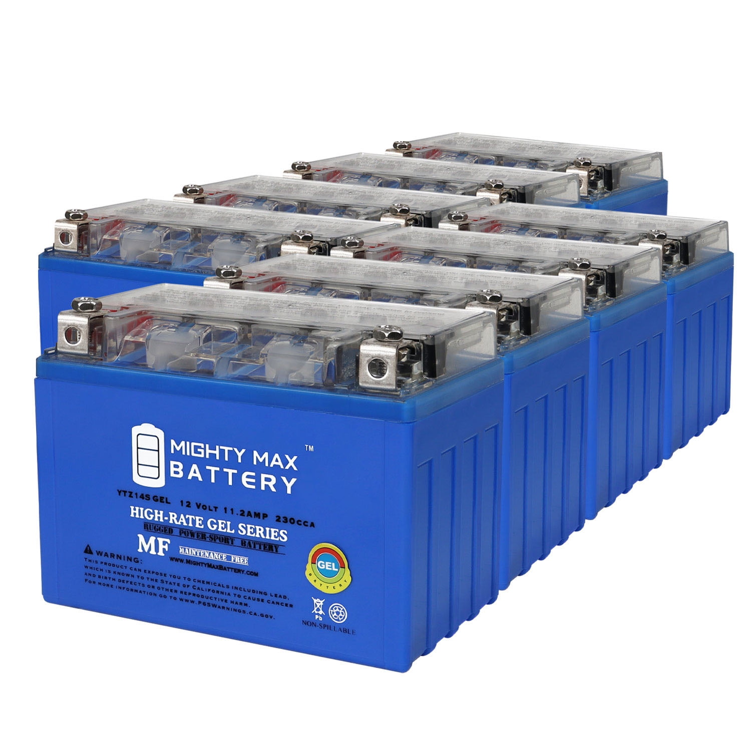 YTZ14SGEL 12V Replacement Battery compatible with Ampxell