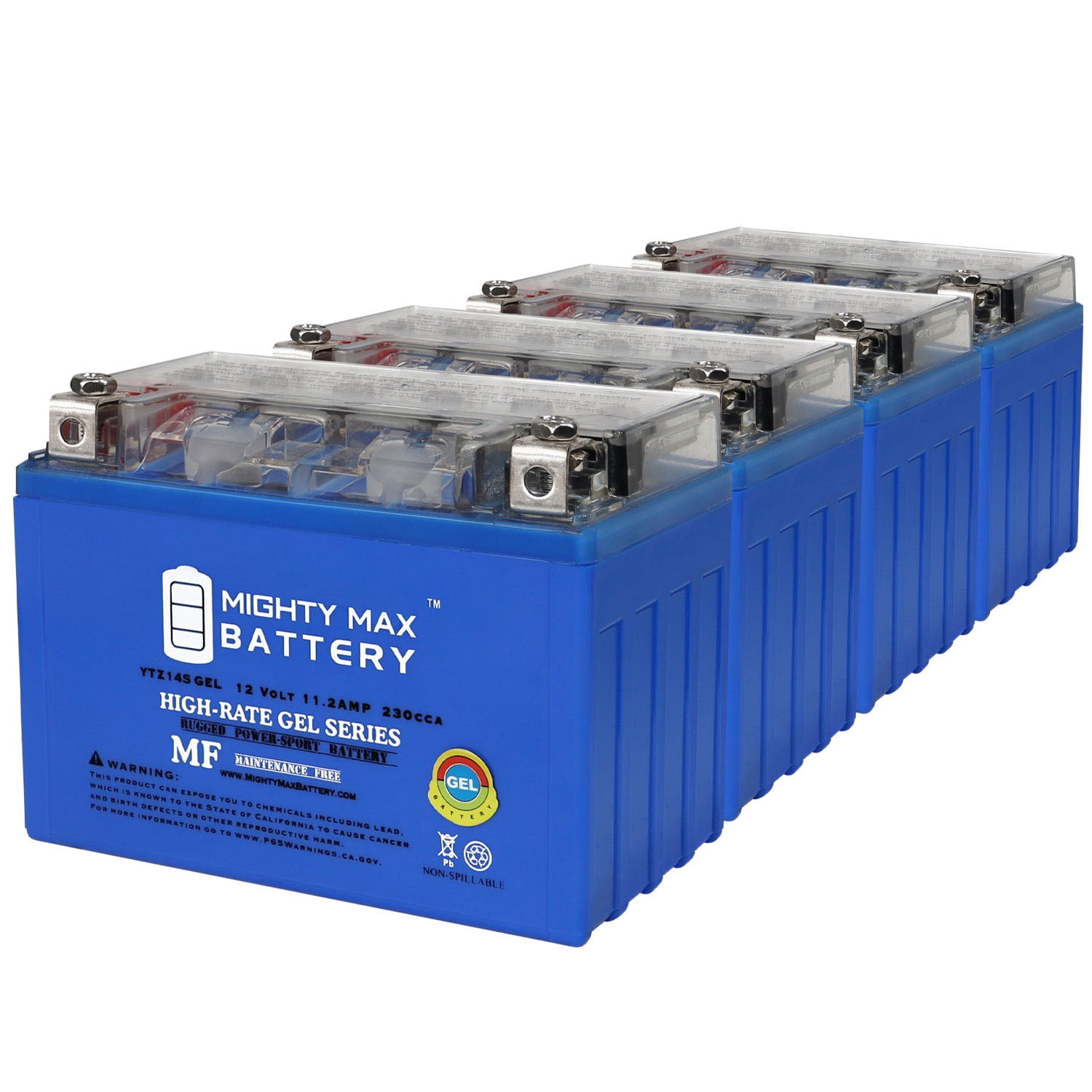 YTZ14SGEL 12V Replacement Battery compatible with Yamaha FZ1 FZS  1000 FZS10YCG 09 Pack