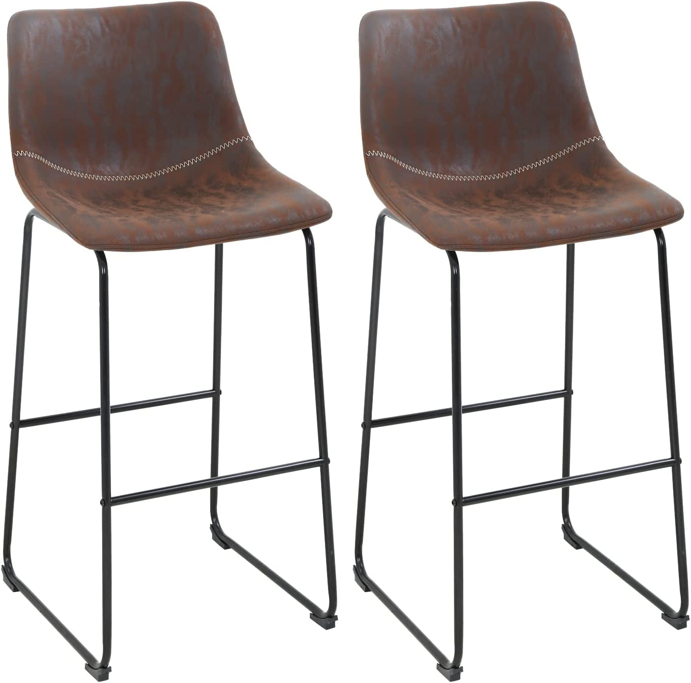YU Fashion Barstools,Bar stools Set of 2 Bar Stool Counter Height bar