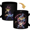 thumbnail image 1 of YU-GI-OH Yugi and Dark Magician Girl 15 oz. Heat Change Ceramic Coffee Mug, 1 of 9