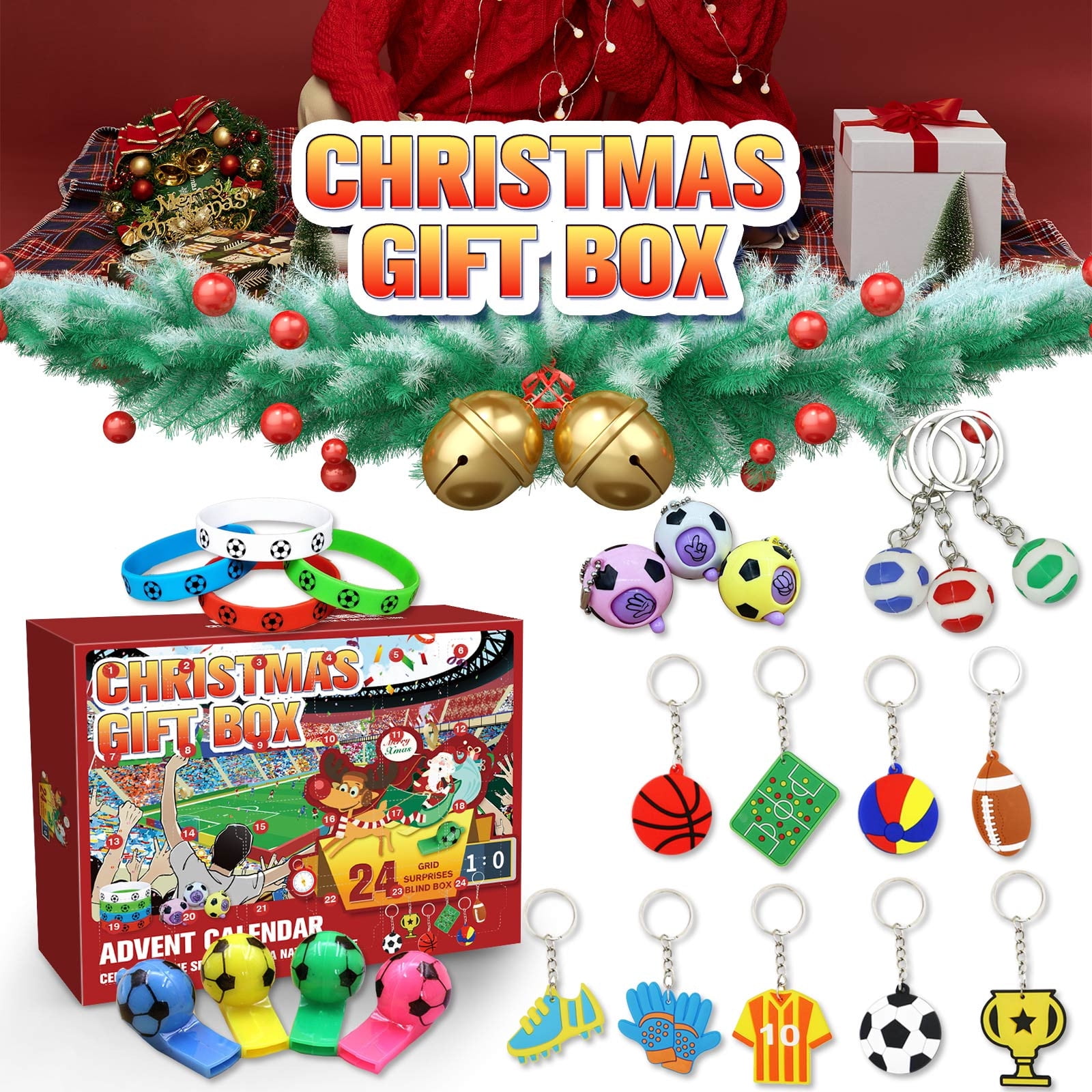 YU LING Halloween or Christmas Gifts for Children! 2024 Holiday Advent