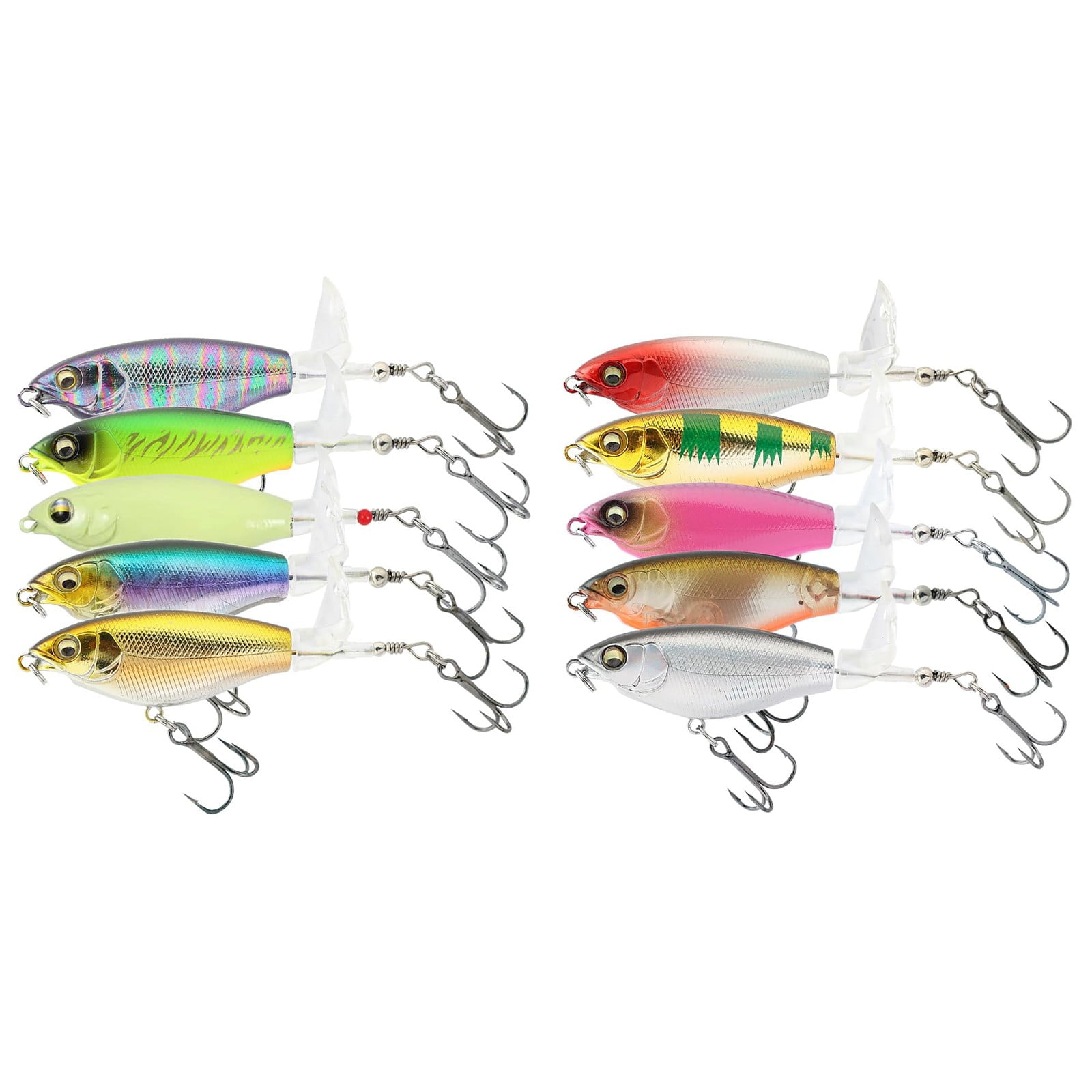 FOWEROTY Multi-Jointed Fishing Lure – 5.31" Slow Sinking Swimbait For Bass, Fresh & Saltwater - View #11