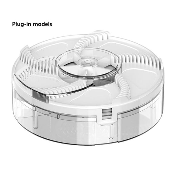 YUANHUILI Automatic USB Flycatcher Electric Fly Trap Quiet Insect Pest Catcher (A white)