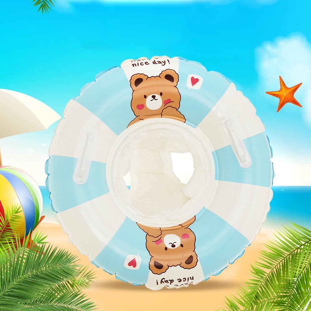 YUANHUILI PVC Lifebuoy Convenient Kids Pool Swimming Circle for Beach ...