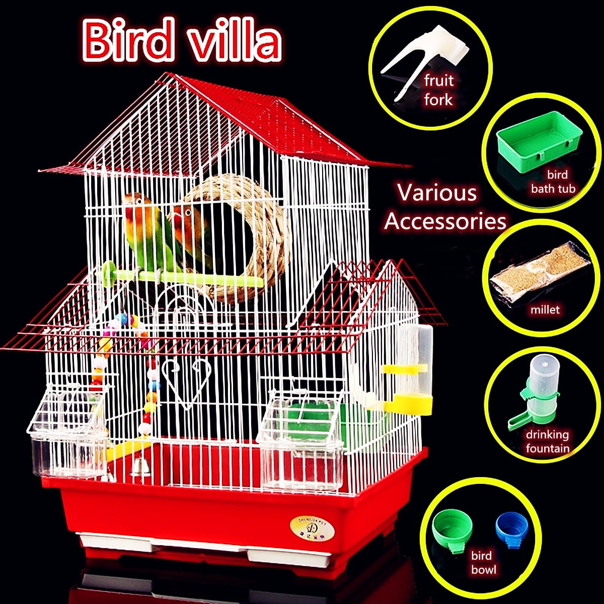 Caged Parrot Accessories photo