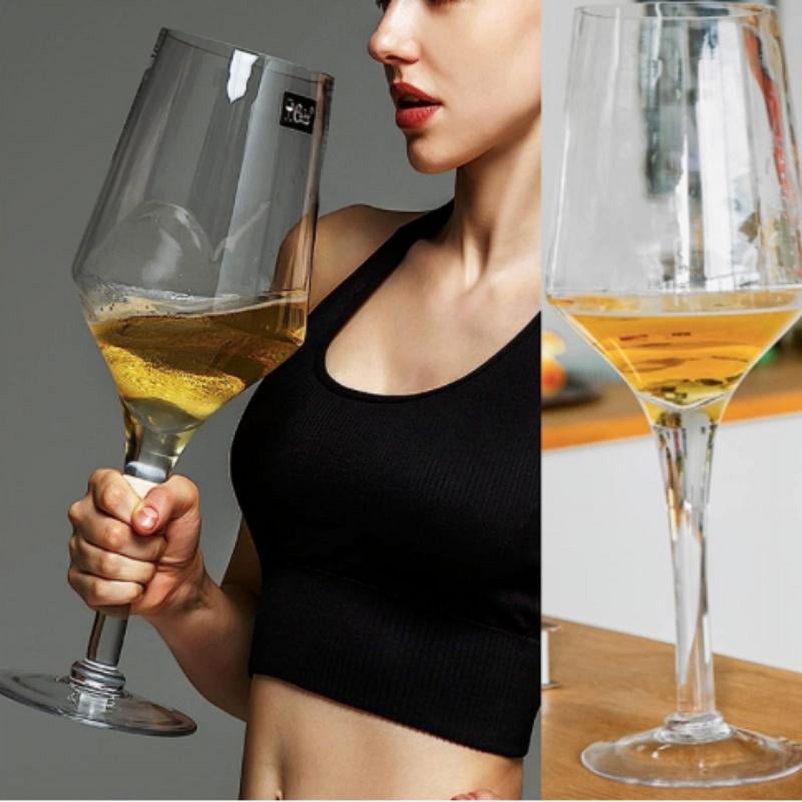 You Can Get A Giant Wine Glass For Those Times You Just Need A Mega Pint Of  Wine