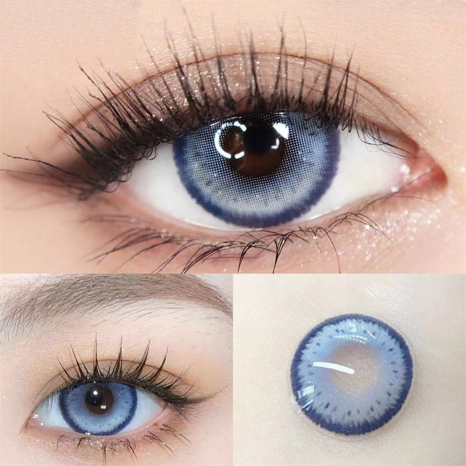 YUANZI 2024 New Non-Prescription Colored Contact Lenses 1ml Halloween ...