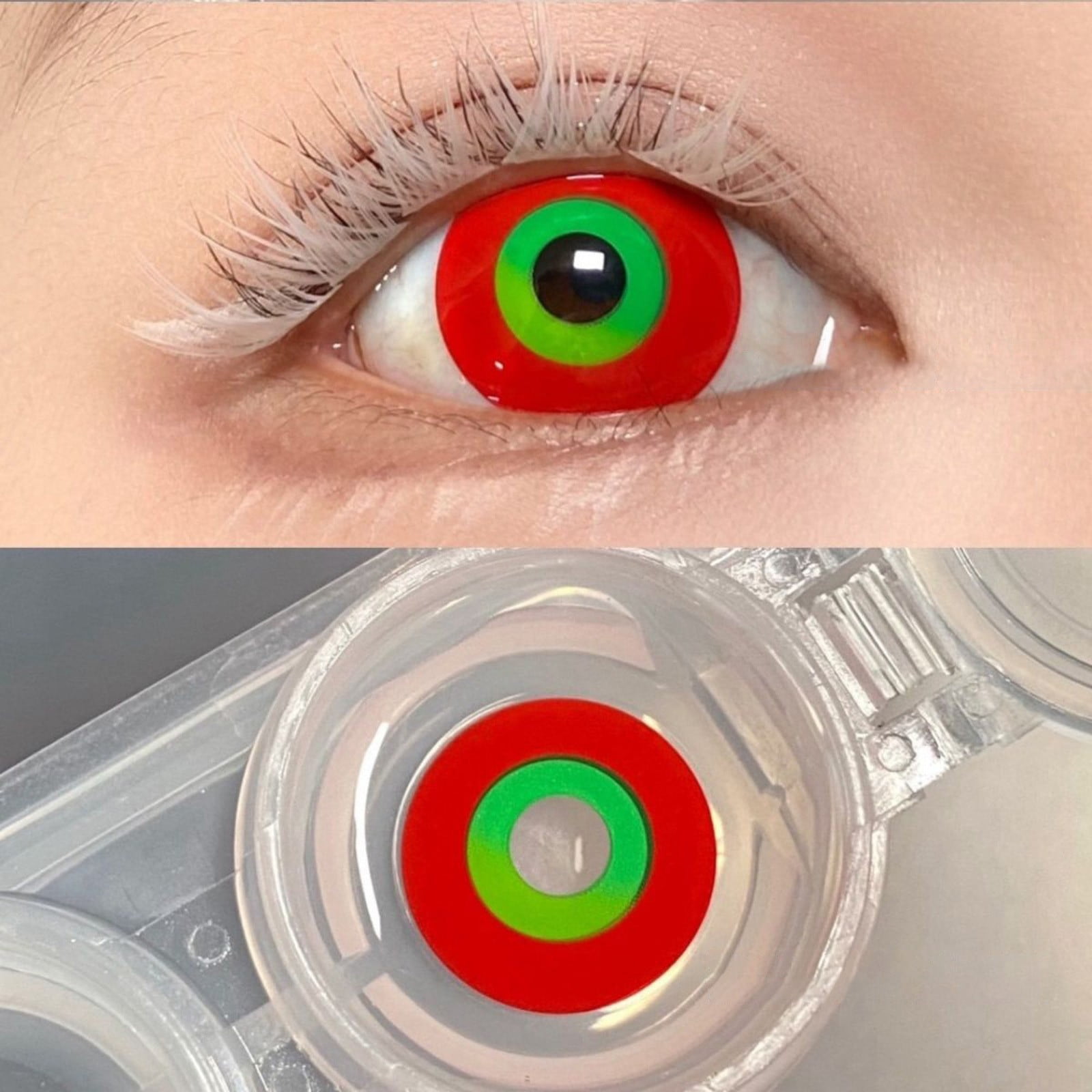 YUANZI 2024 New Non-Prescription Colored Contact Lenses 1ml Halloween ...