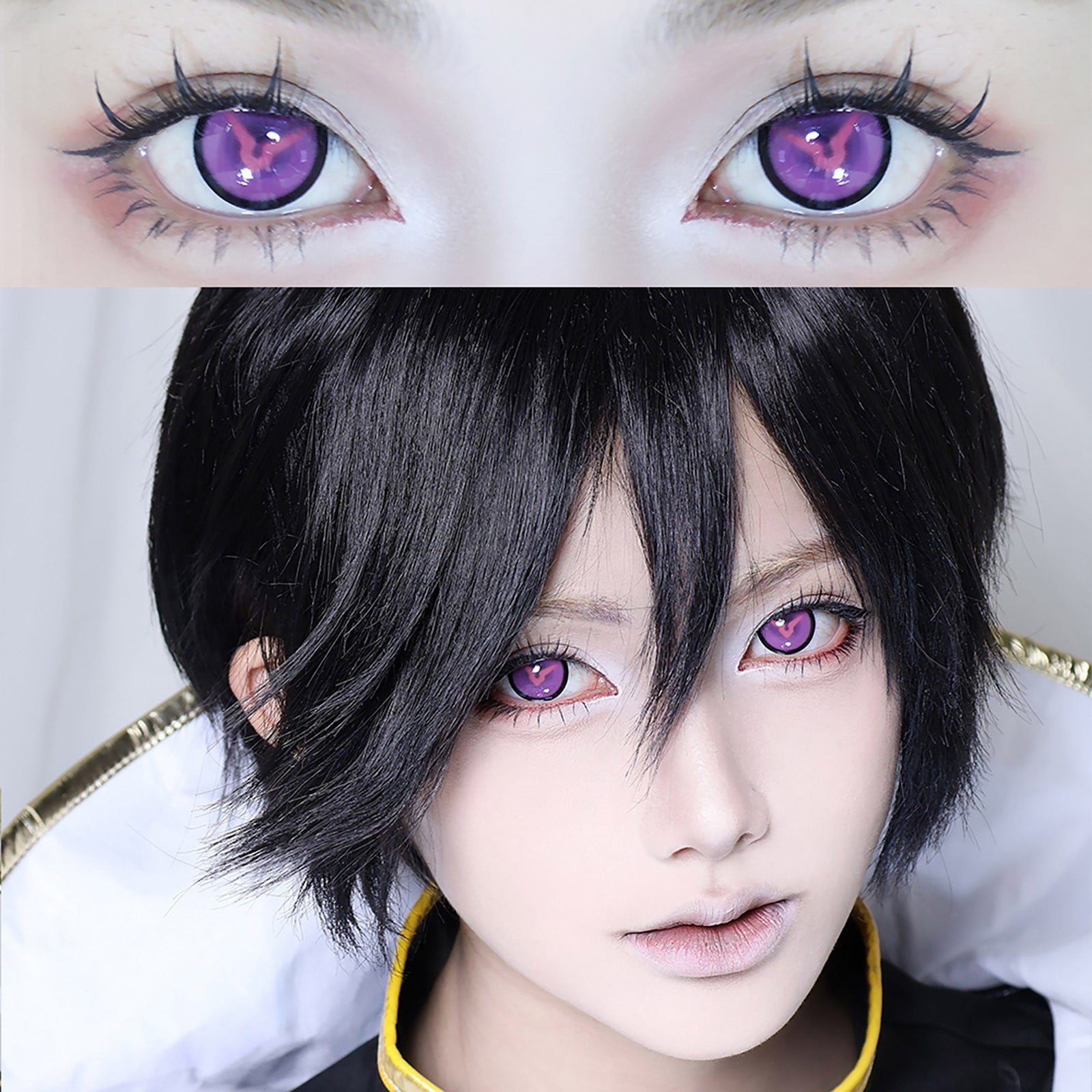 YUANZI 2024 New Non-Prescription Colored Contact Lenses 1ml Halloween ...