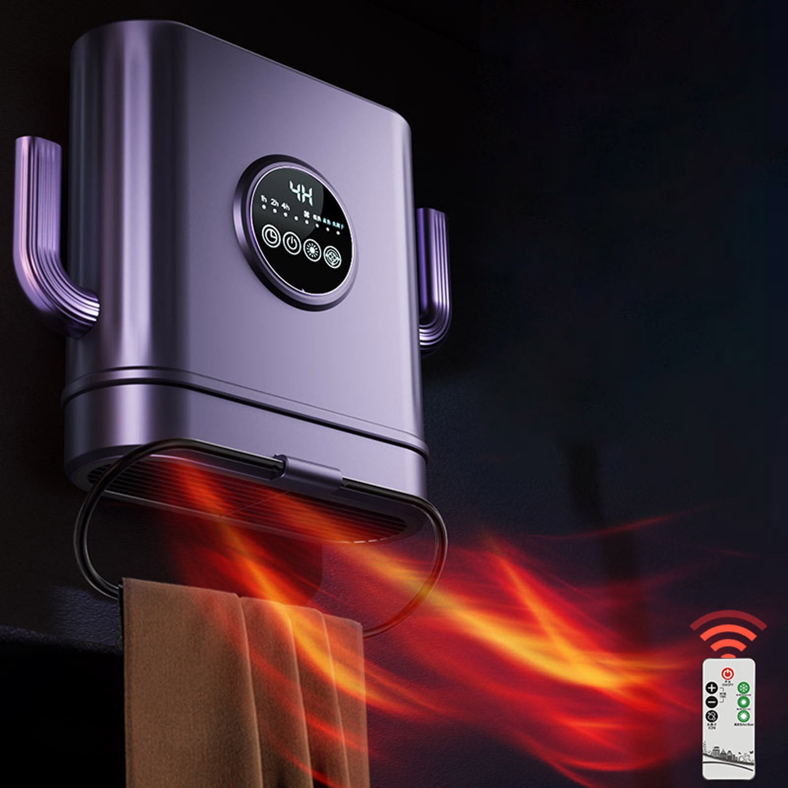 YUANZI New Type Of Wall Mounted Bathroom Heater And Warm Air Blower ...