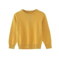 thumbnail image 1 of YUANxueke Boys Girls Knit Sweater Blouse Long Sleeve Crewneck Warm Tops Casual Pullover Sweater for Fall Winter for 12M-7Y, 1 of 3