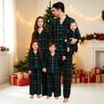 thumbnail image 1 of YUANxueke Christmas Matching Family Pajama Sets Fashion Plaid Holiday Soft X-mas Sleepwear Sets, 1 of 6