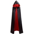 thumbnail image 1 of YUANxueke Kids Hoodie Cloak Tie Front Long Cape Party Dress Up Performance Outfits,Red,4 Years, 1 of 2