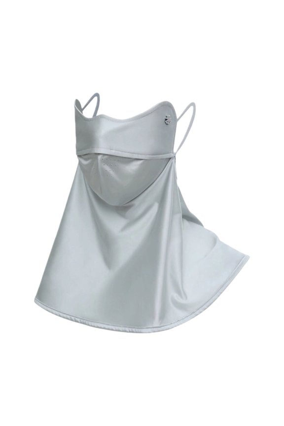 UV Protection Face Mask for Women Snow Decro Earloop Face Neck Cover Outdoor Hiking Running Breathable Gaiter Scarf